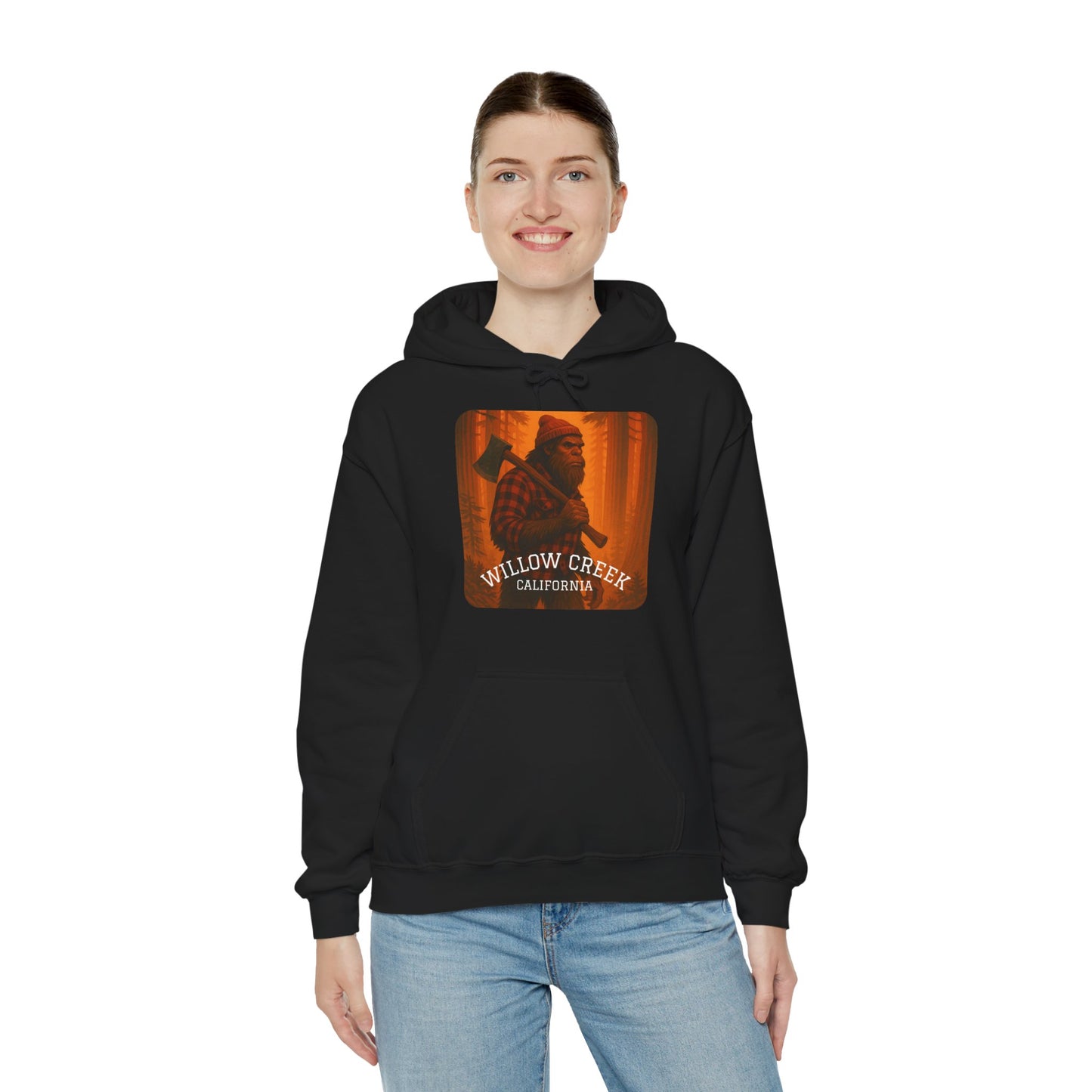 Bigfoot Lumberjack Willow Creek Edition Heavy Hoodie