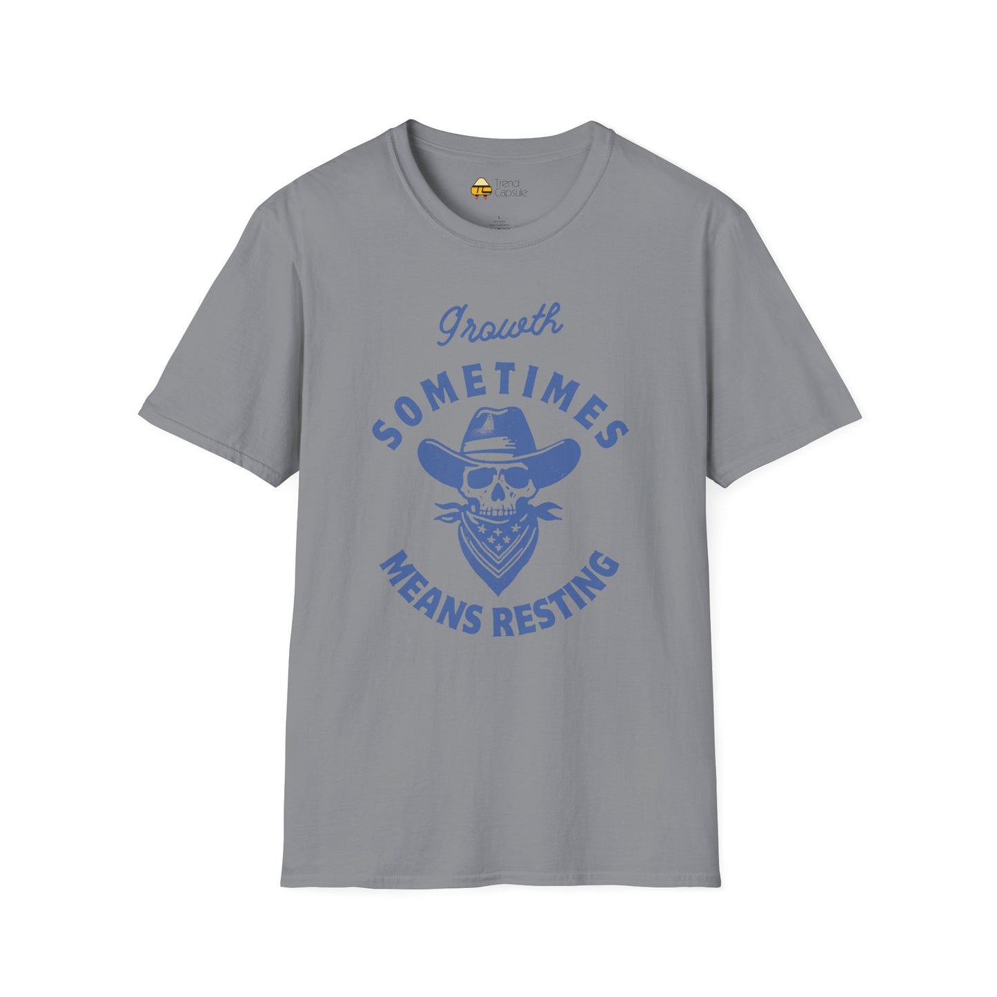 "Growth Sometimes Means Resting" Softstyle T-Shirt