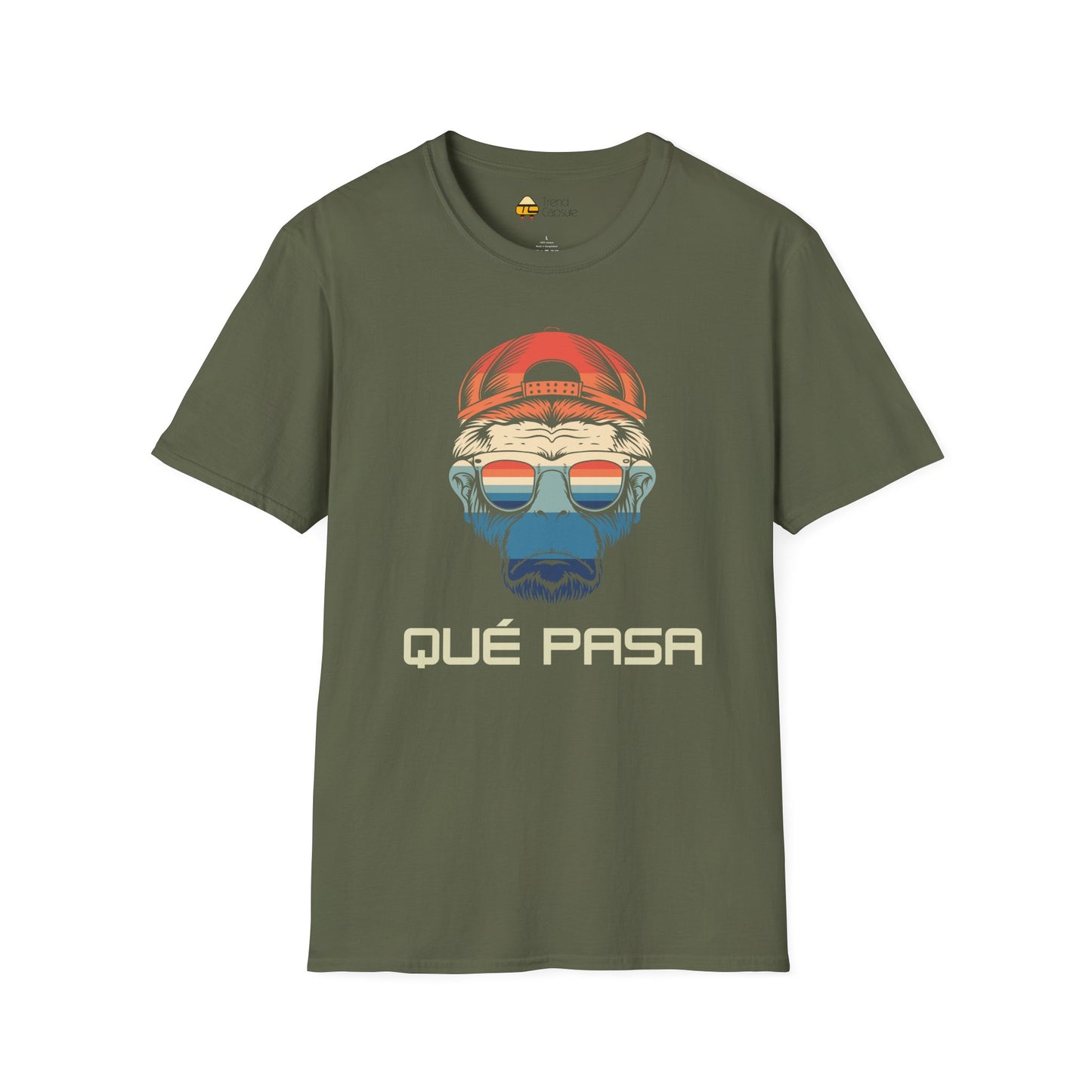 Qué Pasa Gorilla Graphic T-Shirt