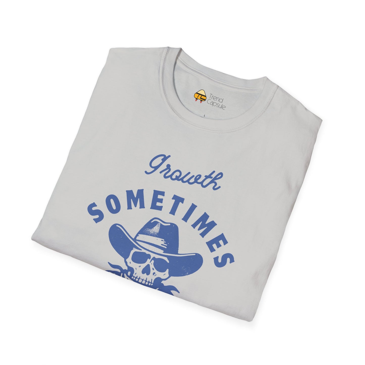 "Growth Sometimes Means Resting" Softstyle T-Shirt