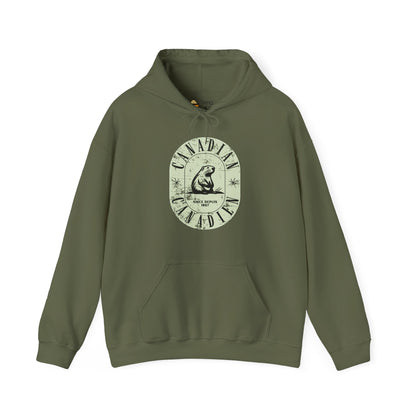 Vintage Canadian Beaver Heritage Hoodie