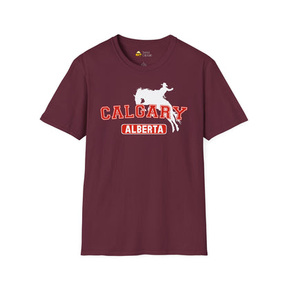 Calgary Alberta Varsity Softstyle T-Shirt