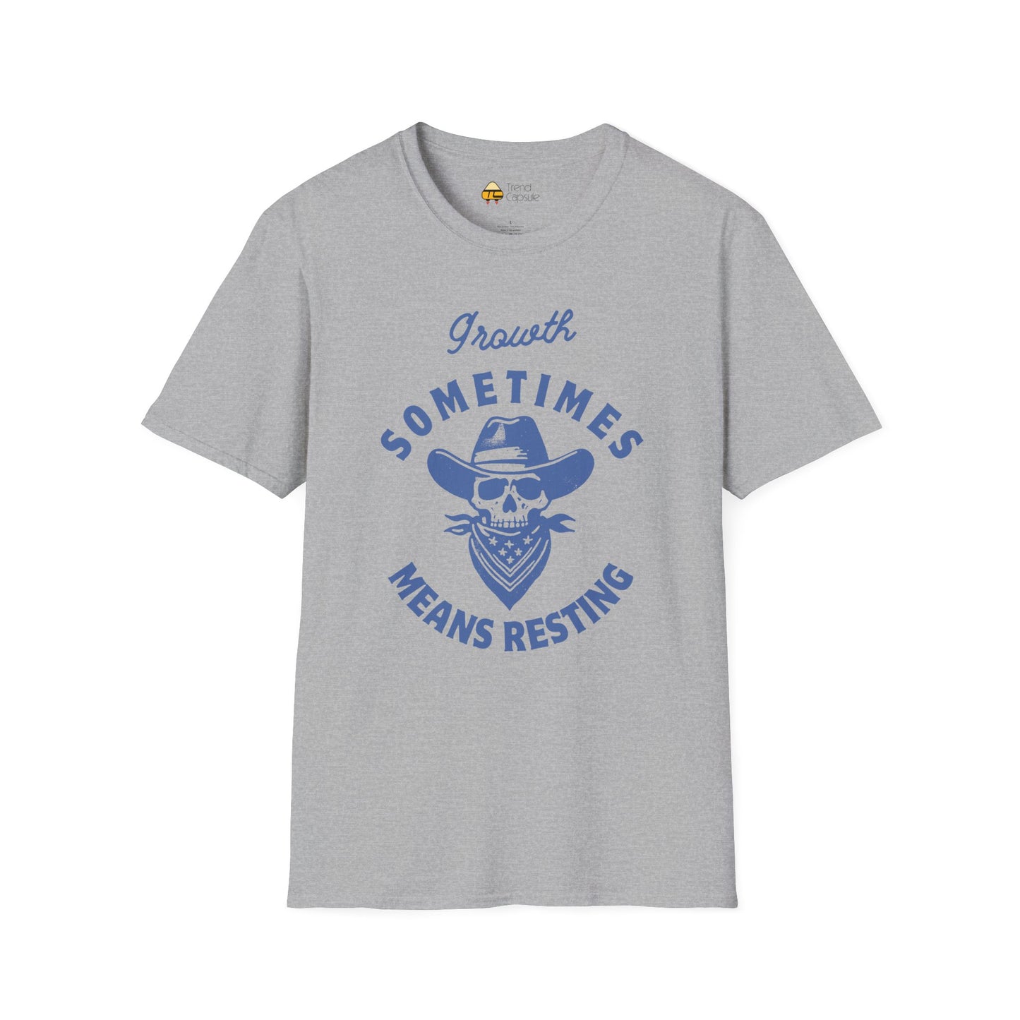 "Growth Sometimes Means Resting" Softstyle T-Shirt