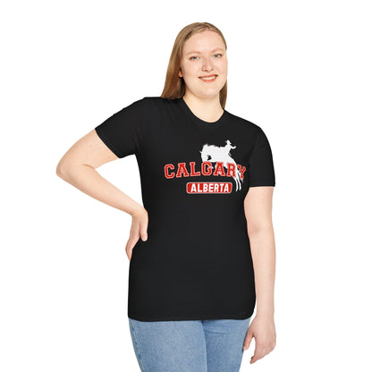 Calgary Alberta Varsity Softstyle T-Shirt