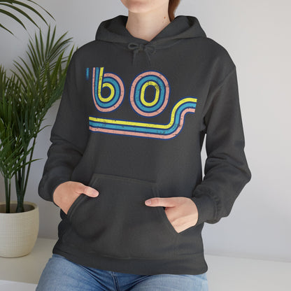 60s Distressed Retro Vibes Unisex Hoodie