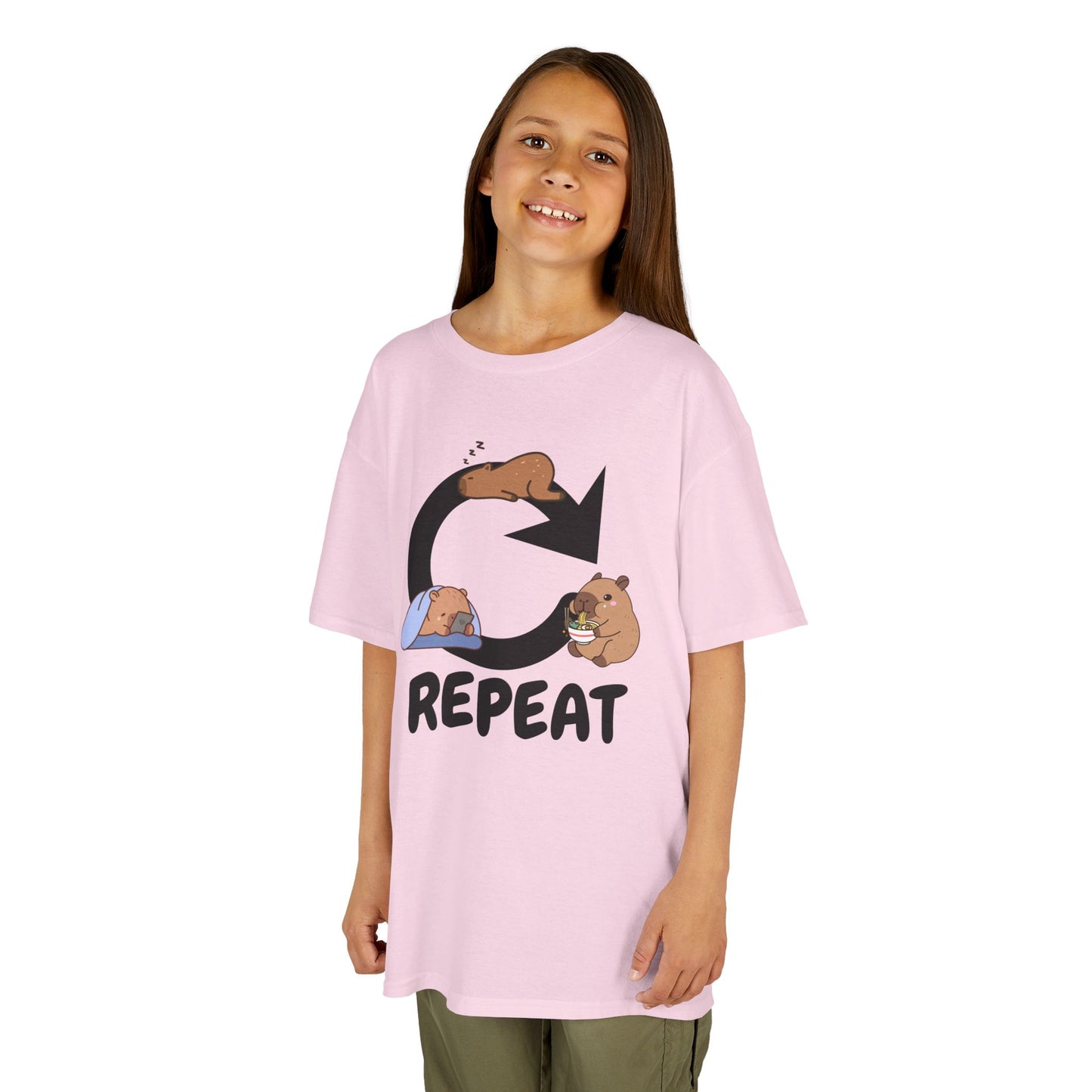Youth's Funny Capybara T-Shirt