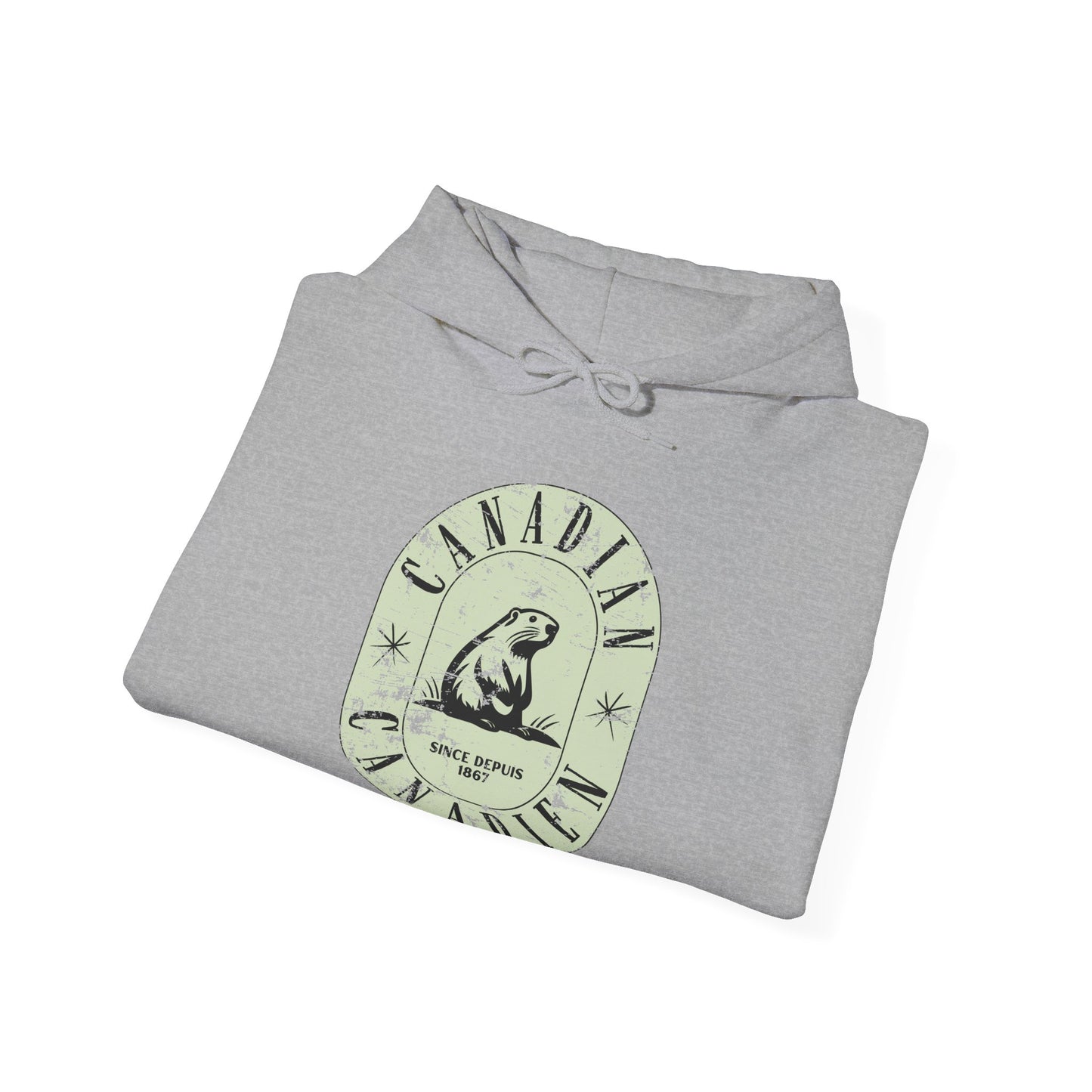 Vintage Canadian Beaver Heritage Hoodie