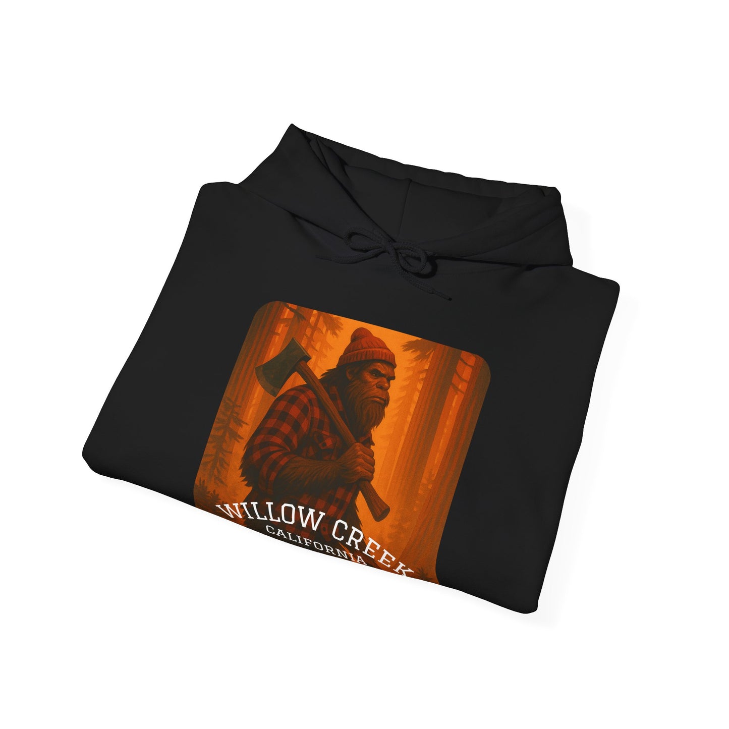Bigfoot Lumberjack Willow Creek Edition Heavy Hoodie