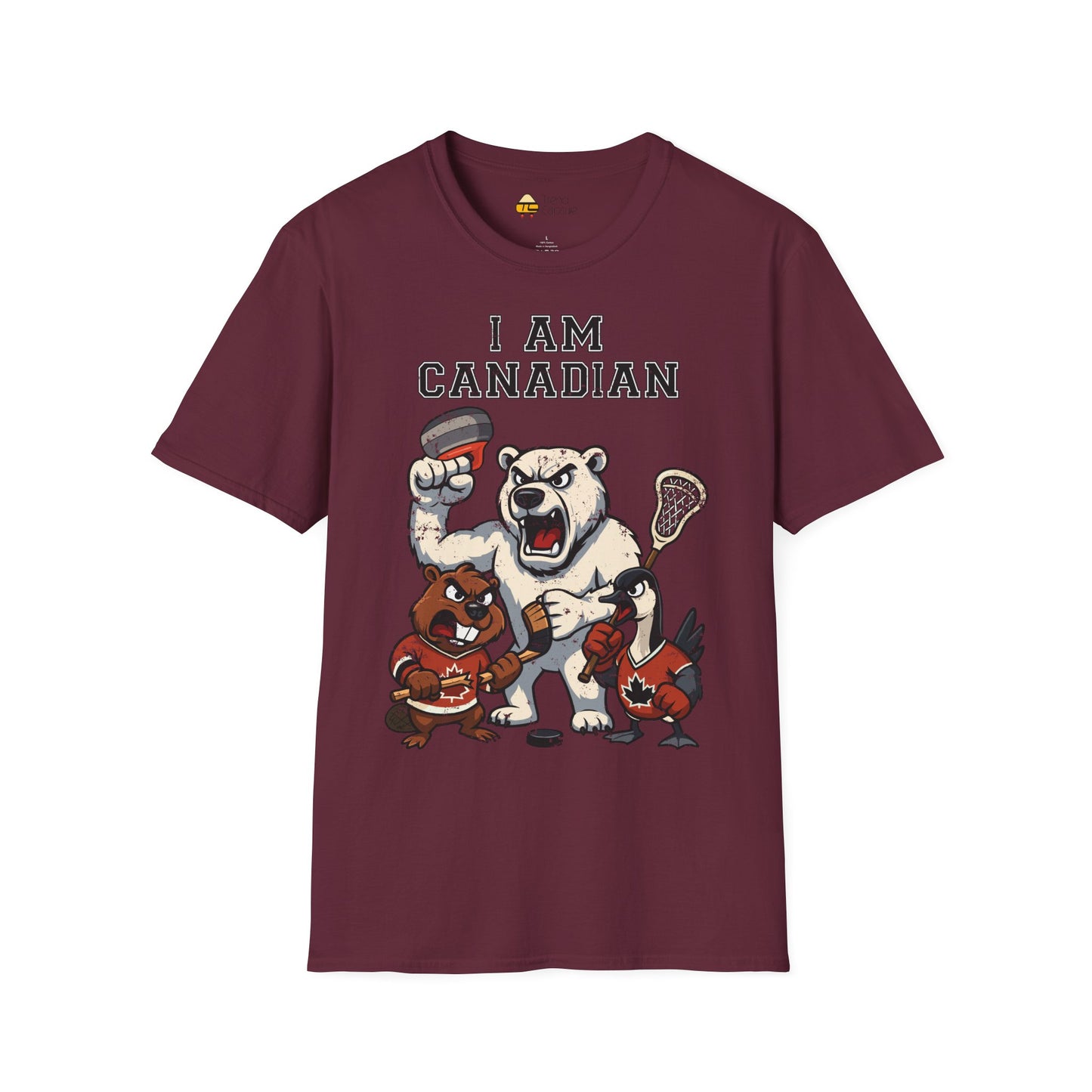 Vintage Canadian Animal Sports T-Shirt