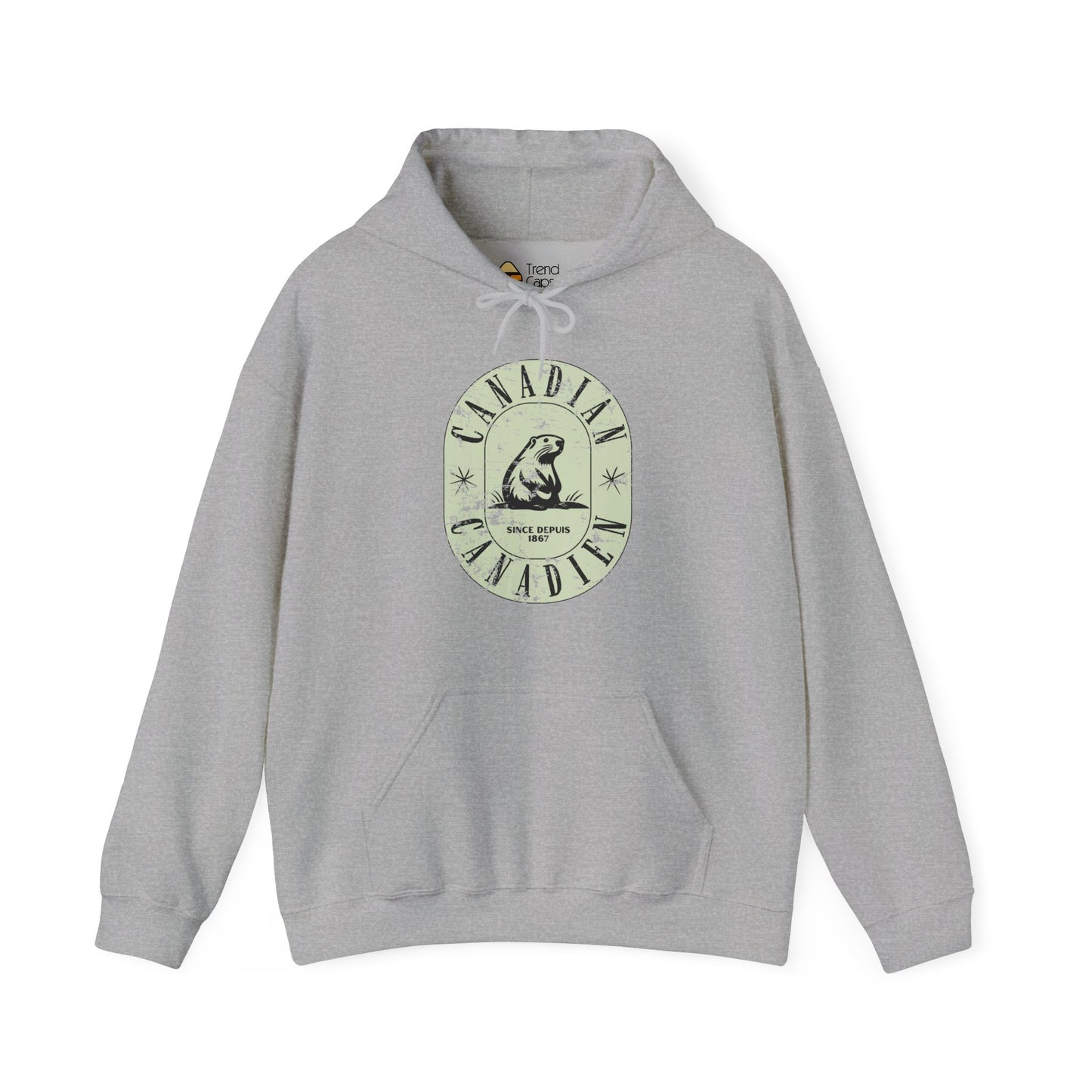 Vintage Canadian Beaver Heritage Hoodie