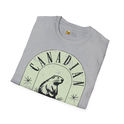 Vintage Canadian Beaver Softstyle T-Shirt