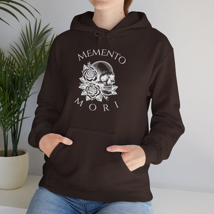 Memento Mori (Remember Death) Skull Rose Hoodie
