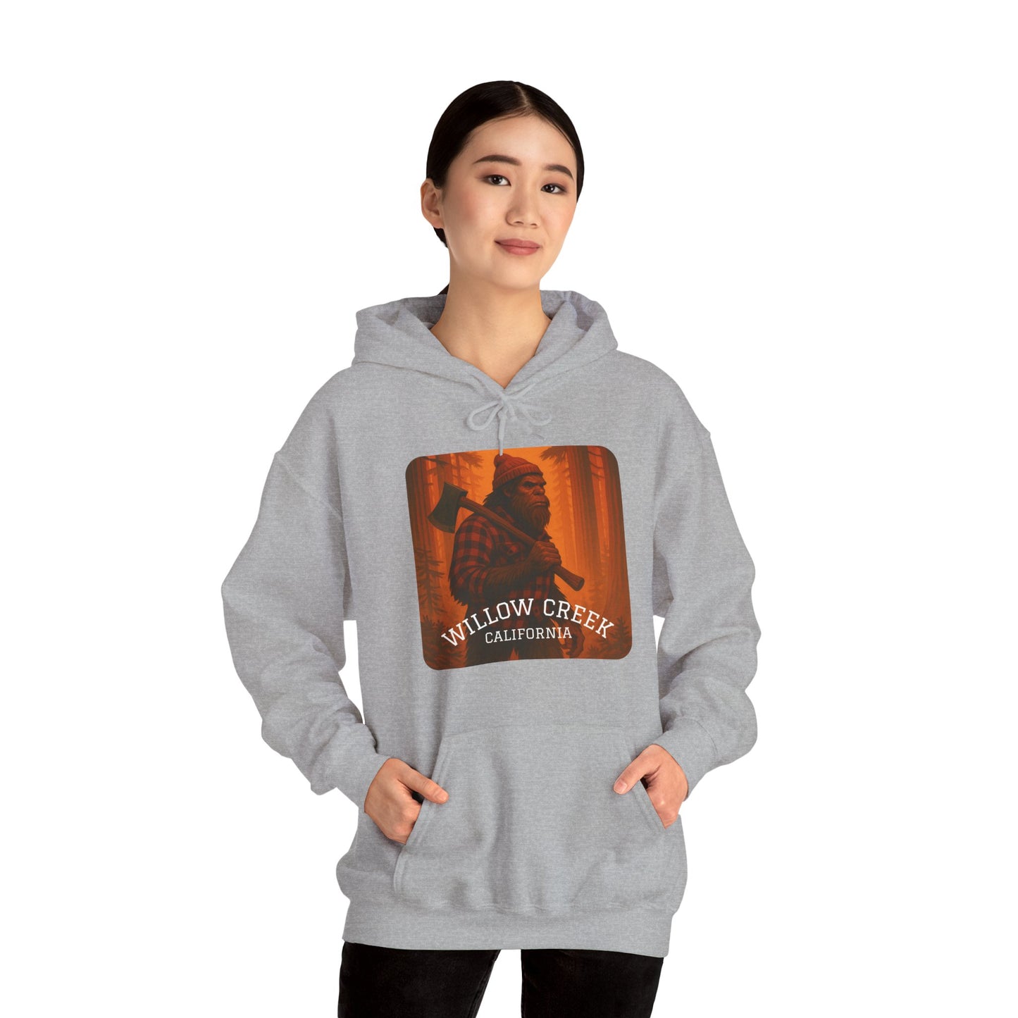 Bigfoot Lumberjack Willow Creek Edition Heavy Hoodie