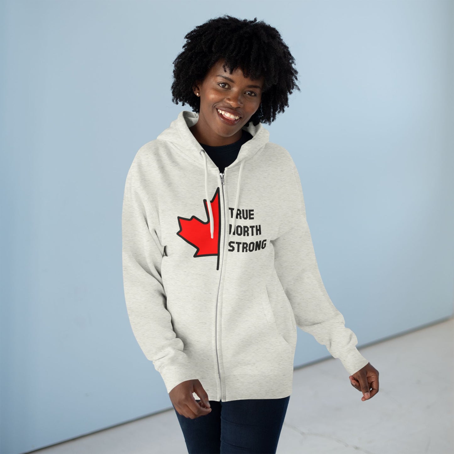 True North Strong Heavy Blend Zip Hoodie