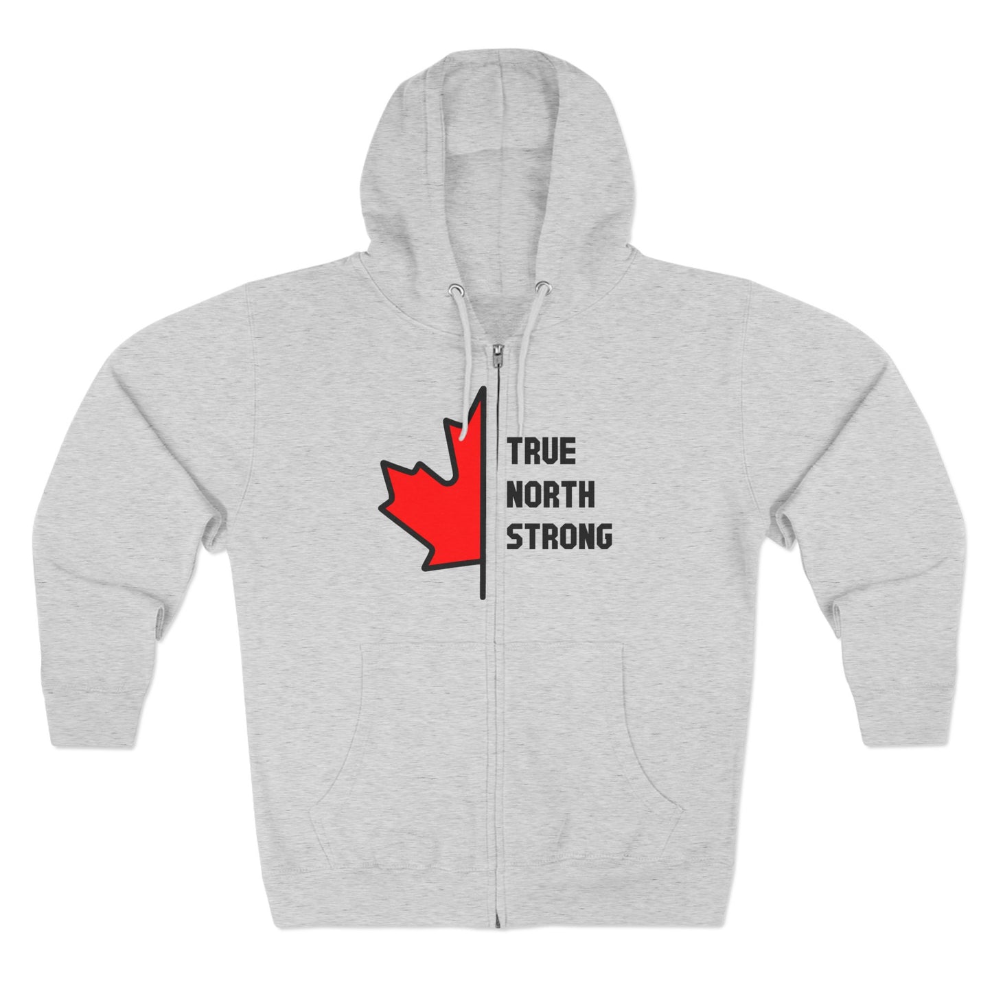 True North Strong Heavy Blend Zip Hoodie