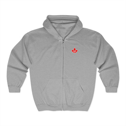 Canada Elbows Up Heavy Blend Zip Hoodie