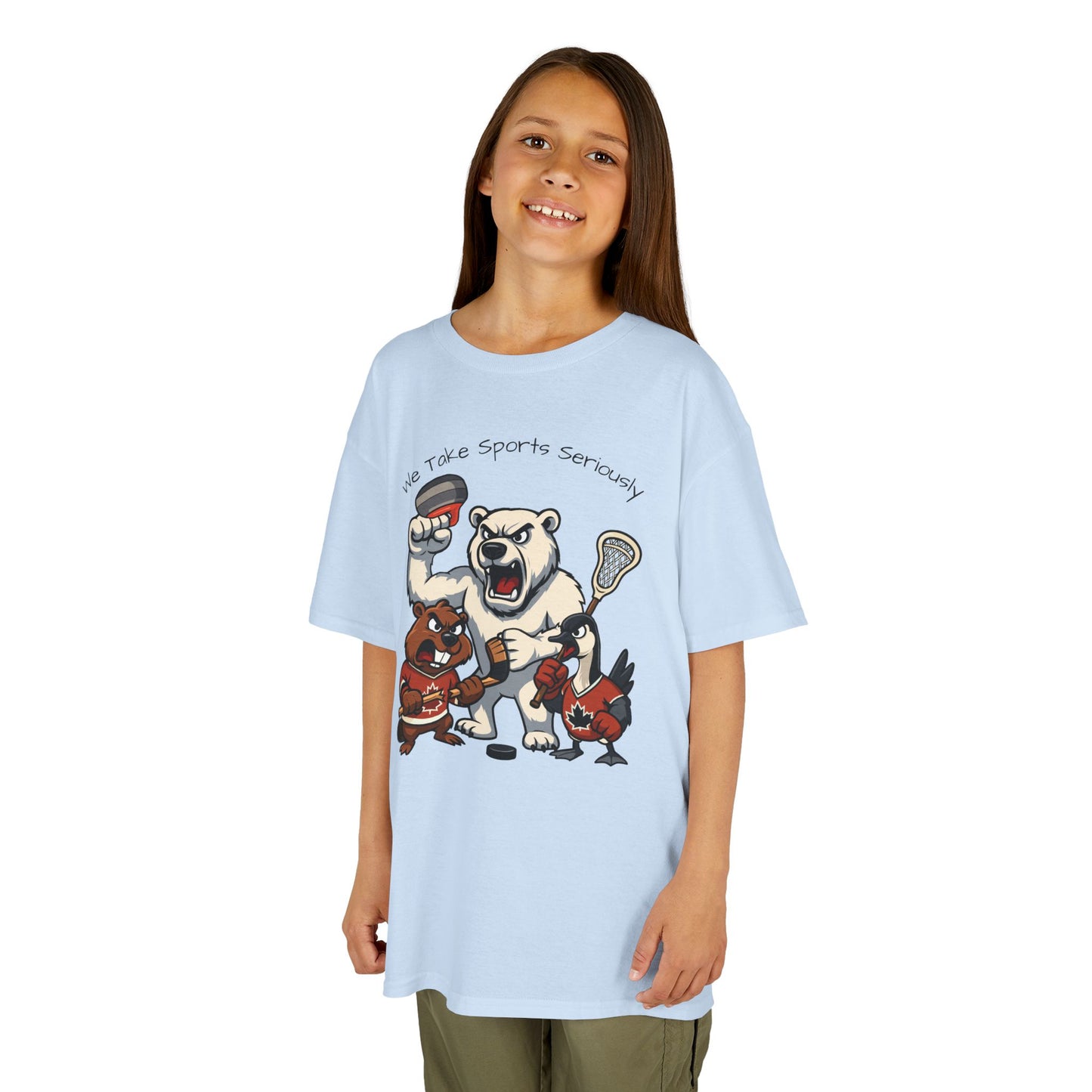 Youth's Sporty Canadian Animal T-Shirt