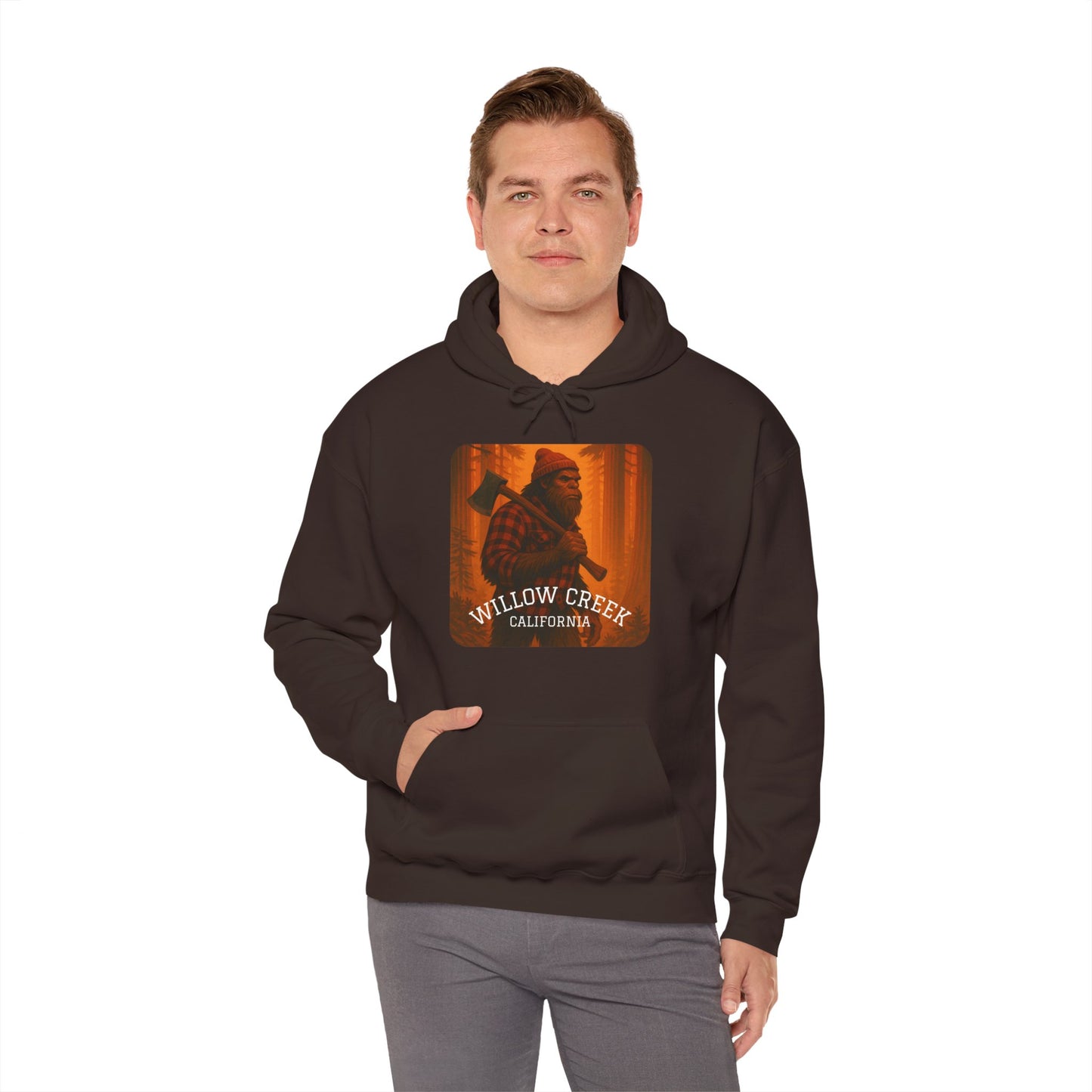 Bigfoot Lumberjack Willow Creek Edition Heavy Hoodie