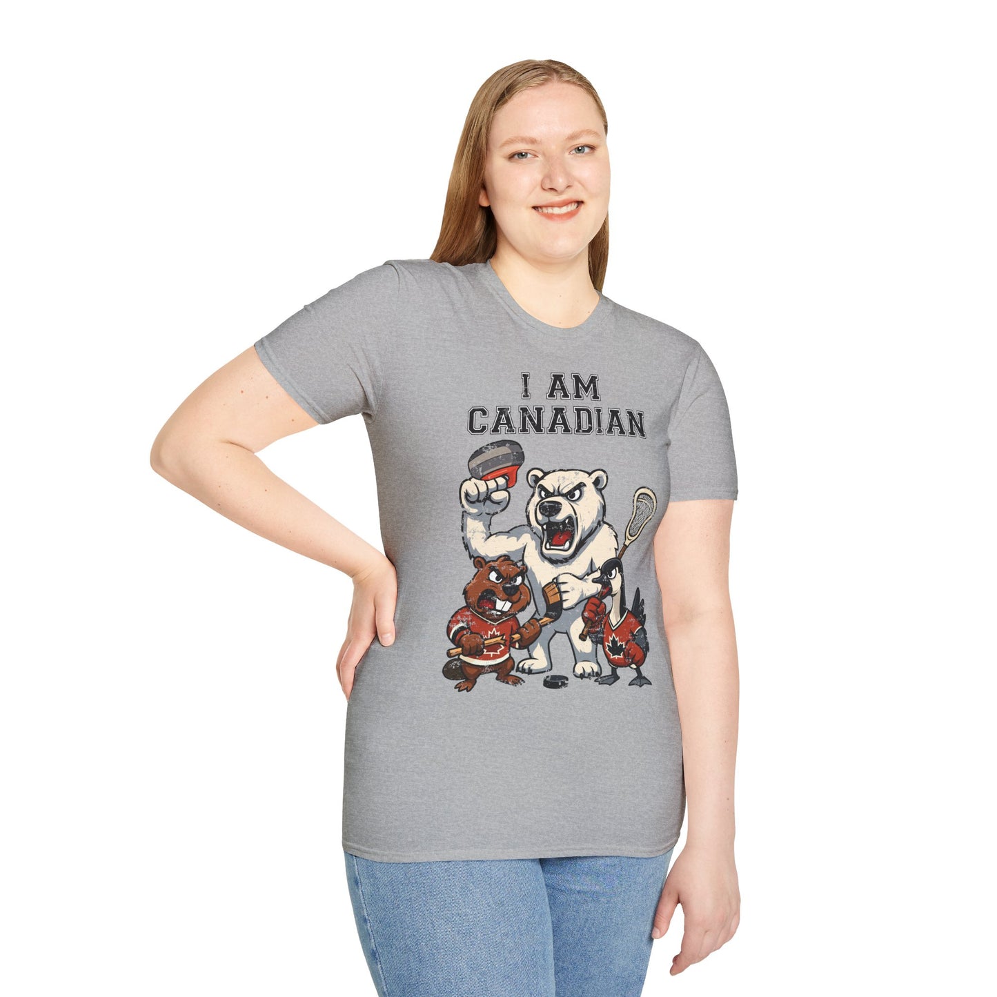 Vintage Canadian Animal Sports T-Shirt