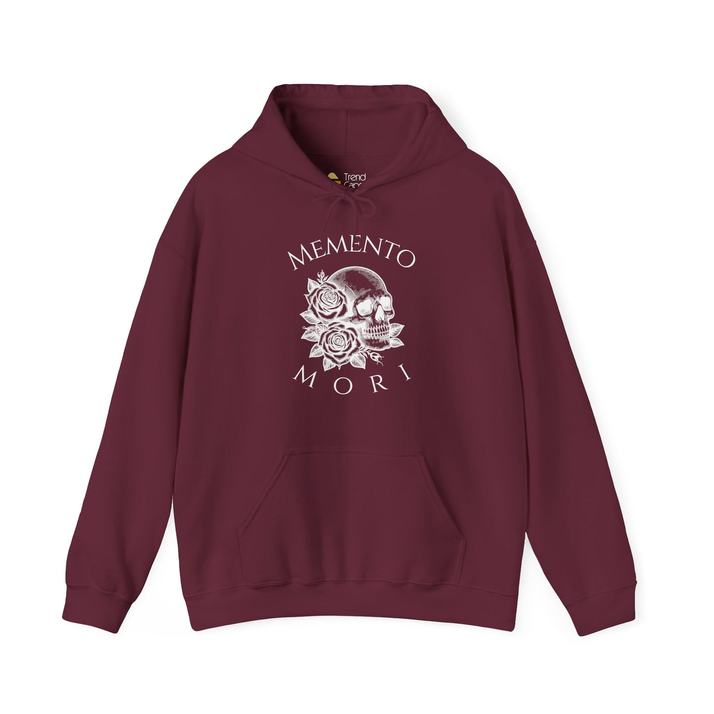 Memento Mori (Remember Death) Skull Rose Hoodie