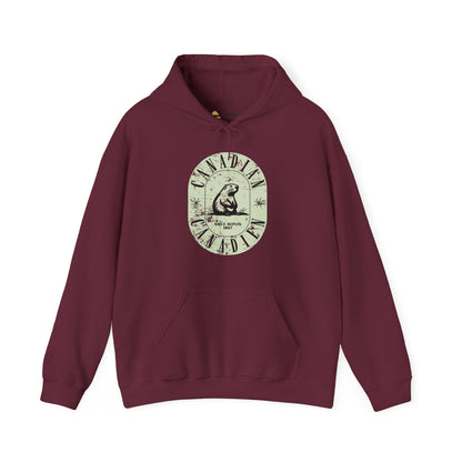 Vintage Canadian Beaver Heritage Hoodie